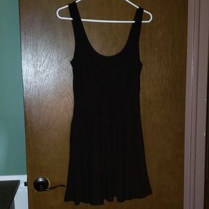 Black skater dress